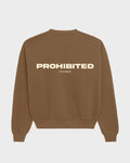 10119 Crew Neck Mokka PROHIBITED