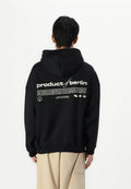PRODUCT OF BERLIN HOODIE - BLACK VERTERE BERLIN