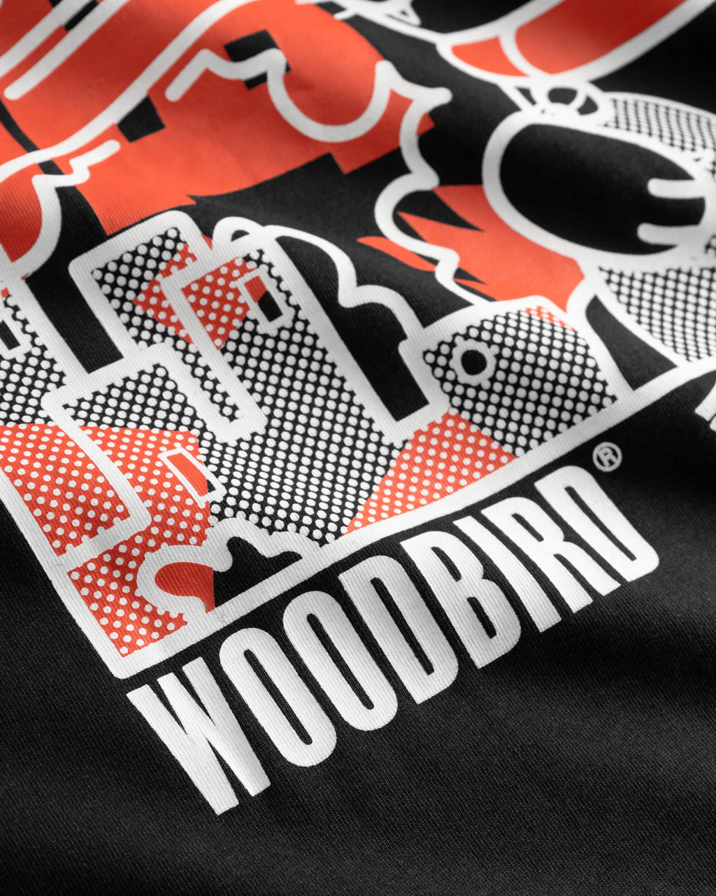 WBBaine Zilla Tee Black WOODBIRD