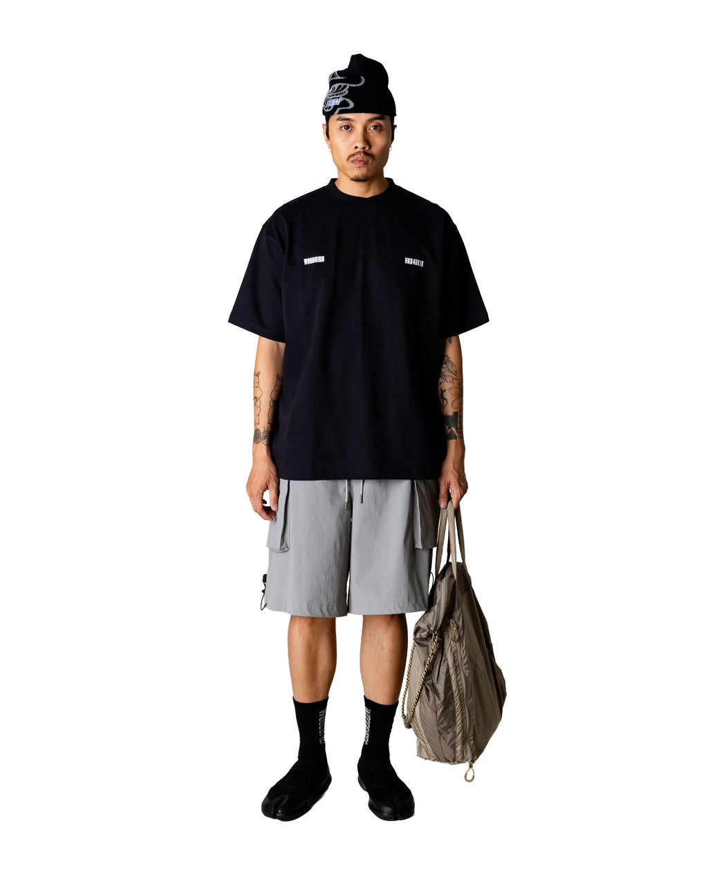 WBBaine Zilla Tee Black WOODBIRD