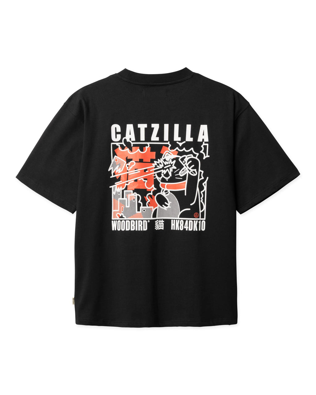 WBBaine Zilla Tee Black WOODBIRD