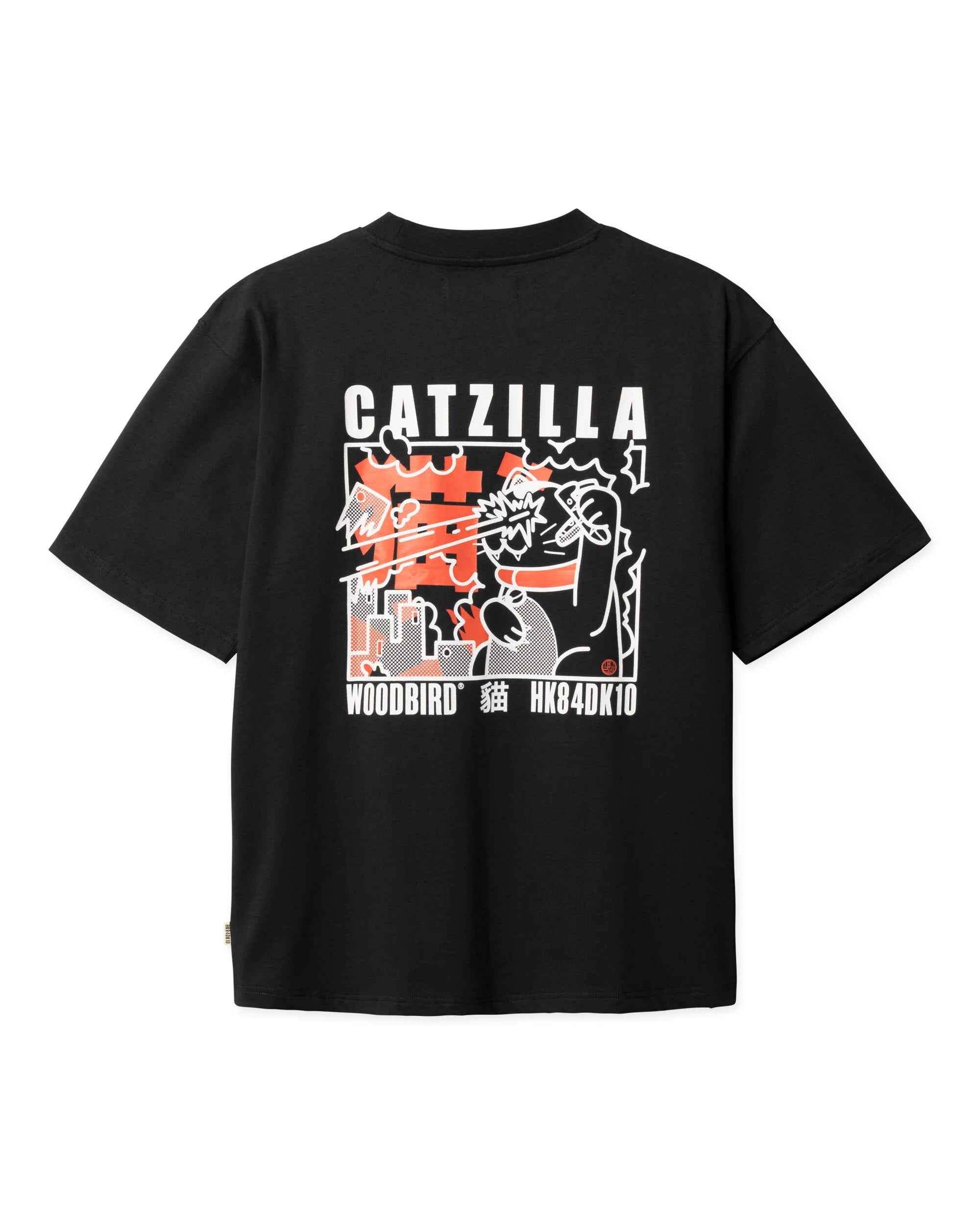 WBBaine Zilla Tee Black WOODBIRD