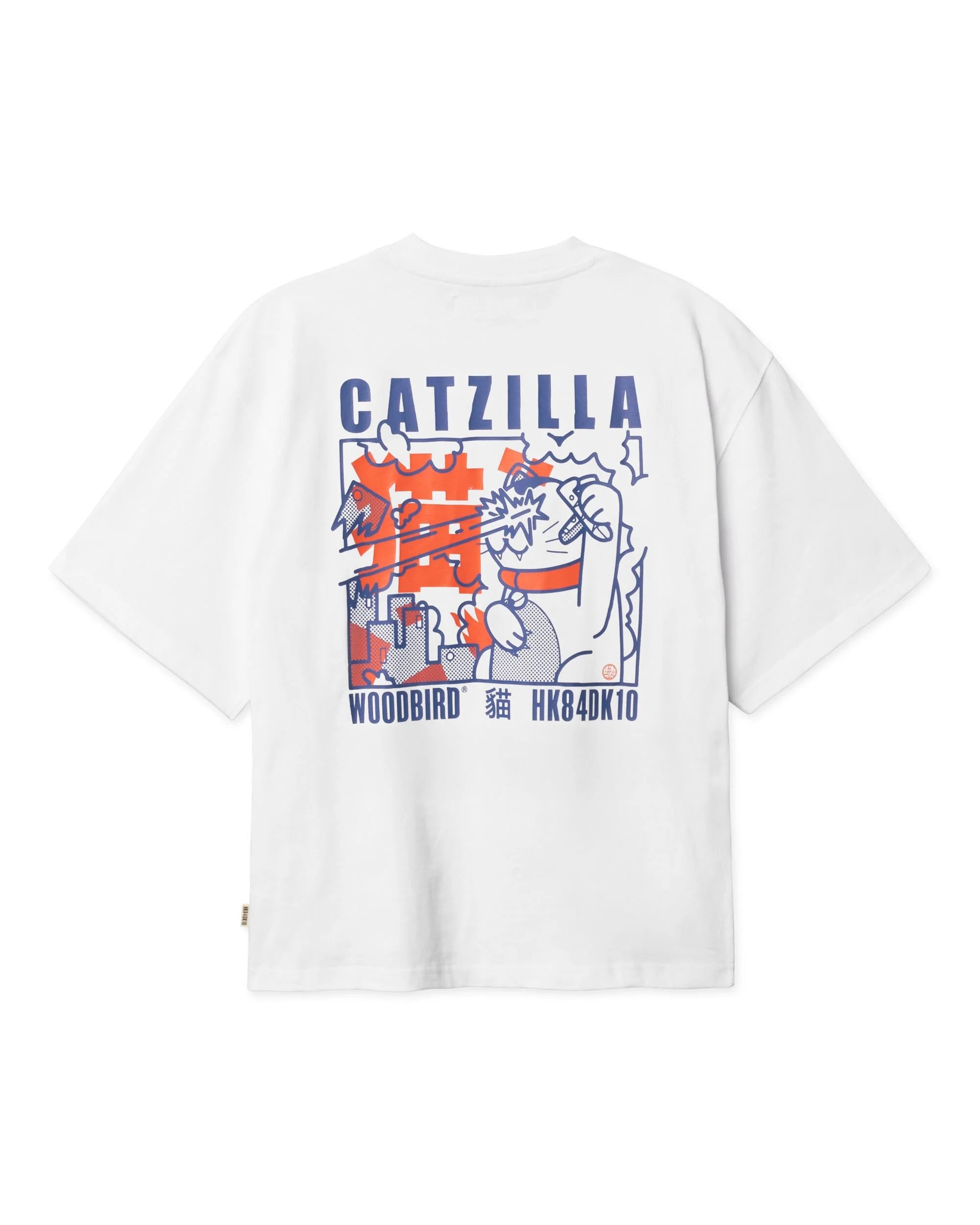 WBBaine Zilla Tee White WOODBIRD