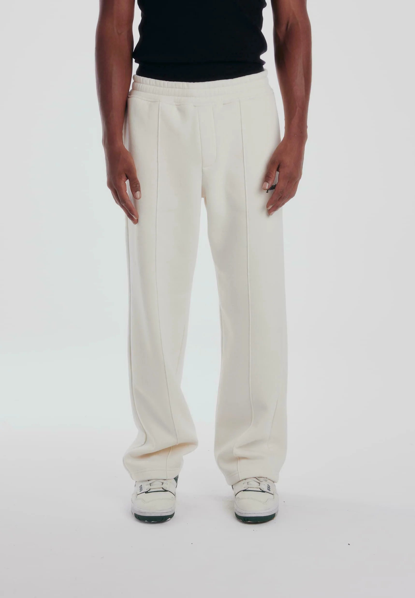 Loose Sweatpants Ecru PROHIBITED