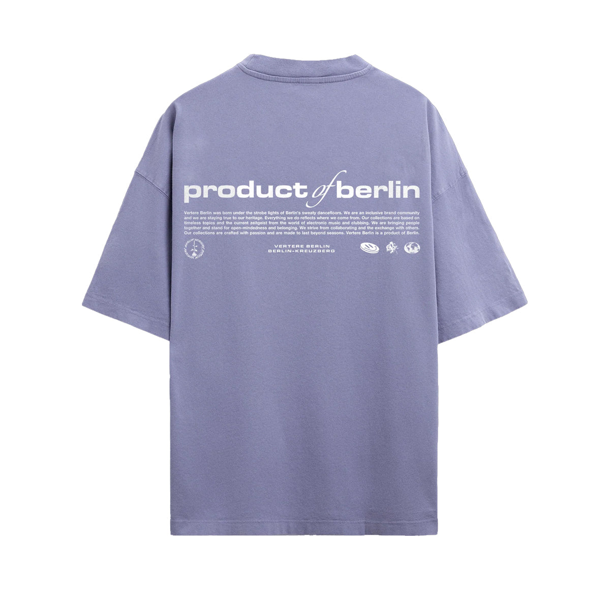 PRODUCT OF BERLIN T-SHIRT - PURPLE HAZE VERTERE BERLIN