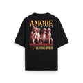 AMORE UNLTD. T-SHIRT - BLACK VERTERE BERLIN