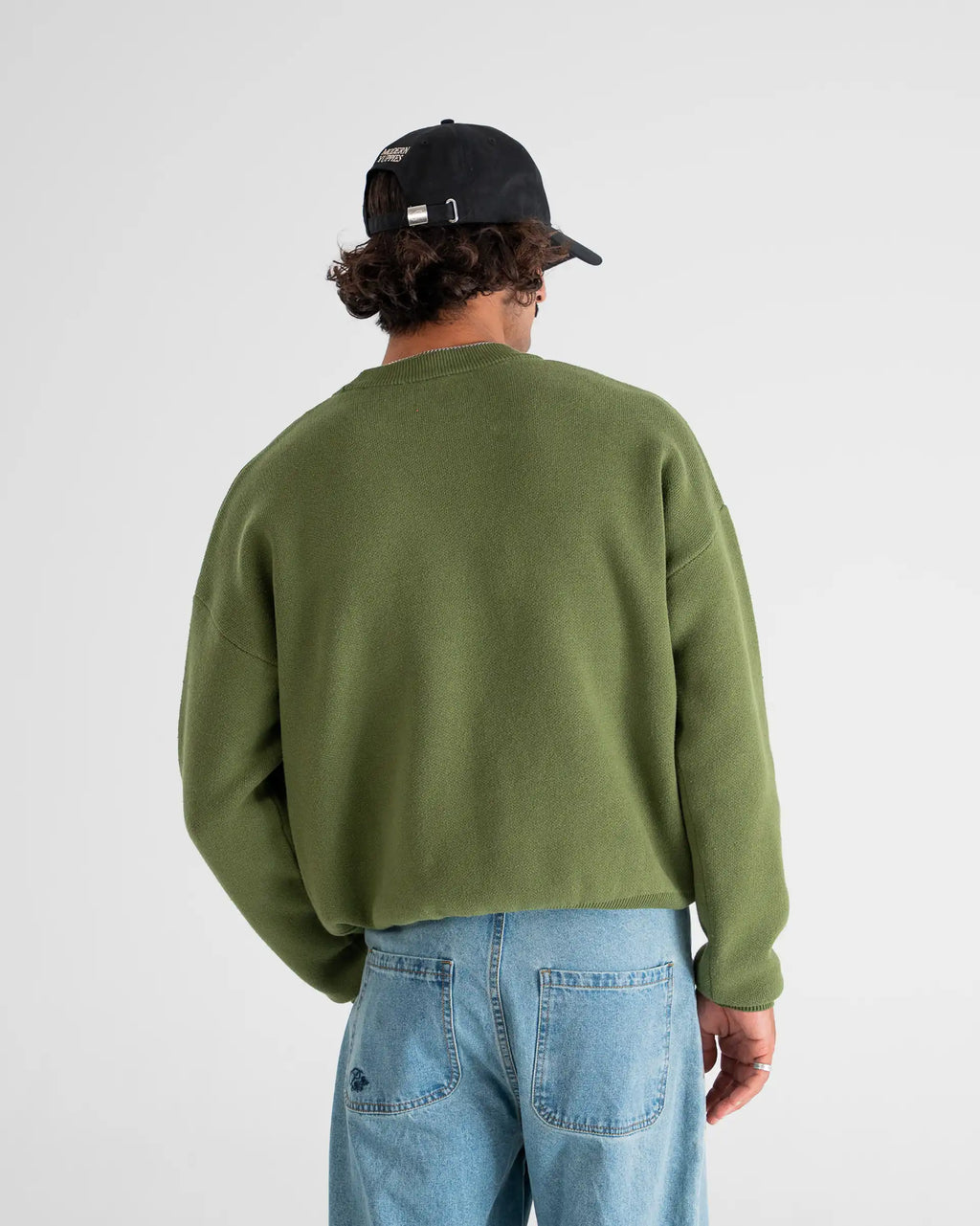 Bloom Knit Sweater Light Green PROHIBITED