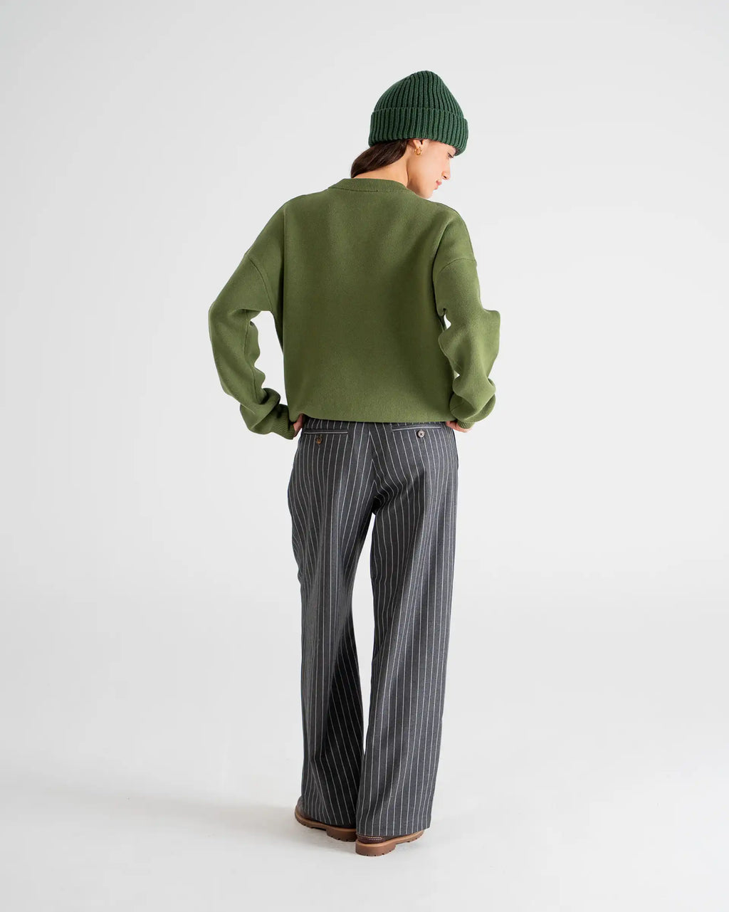 Bloom Knit Sweater Light Green PROHIBITED
