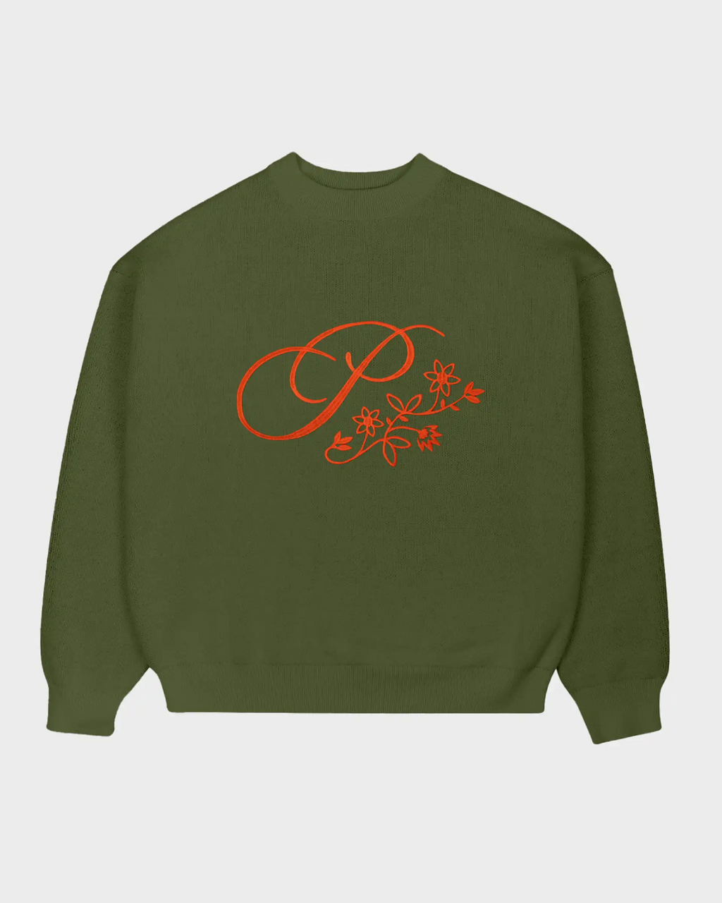 Bloom Knit Sweater Light Green PROHIBITED