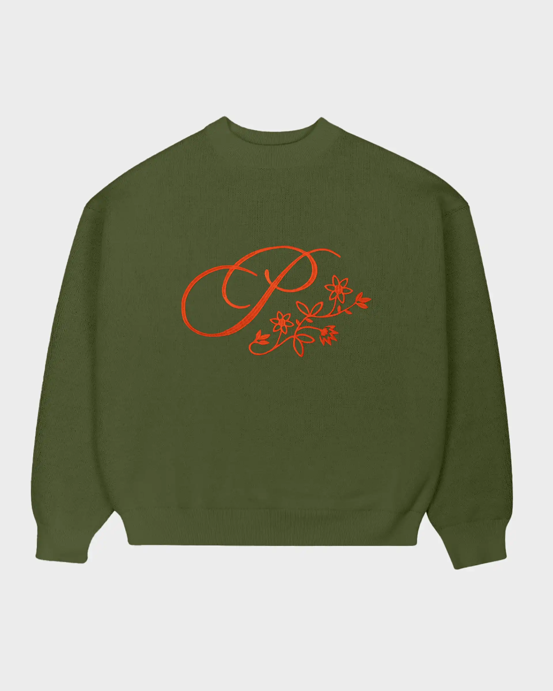 Bloom Knit Sweater Light Green PROHIBITED