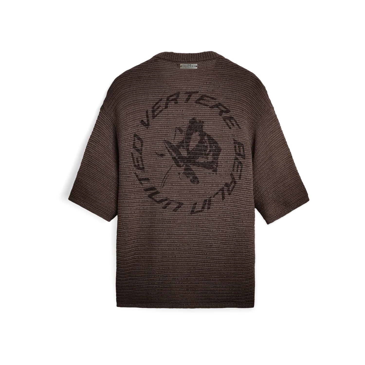 CIRCLE KNIT T-SHIRT - WASHED OLIVE VERTERE BERLIN