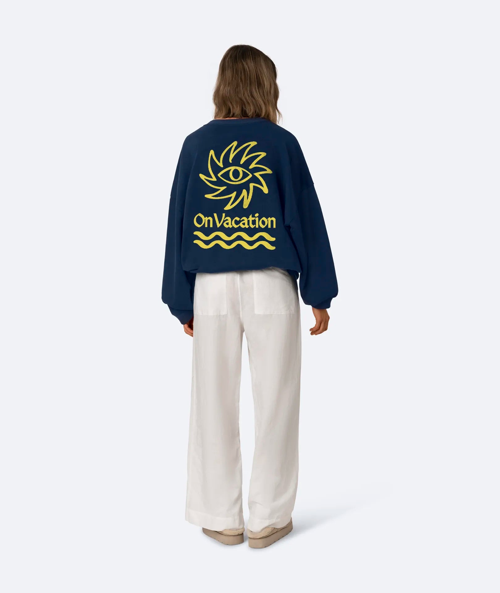 CRUISE SWEATER - BLUE ON VACATION
