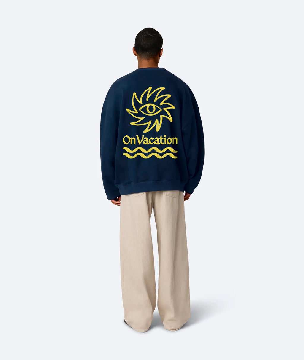 CRUISE SWEATER - BLUE ON VACATION