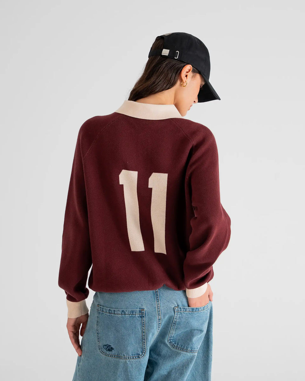 Cup Knitted Jersey Bordeaux PROHIBITED