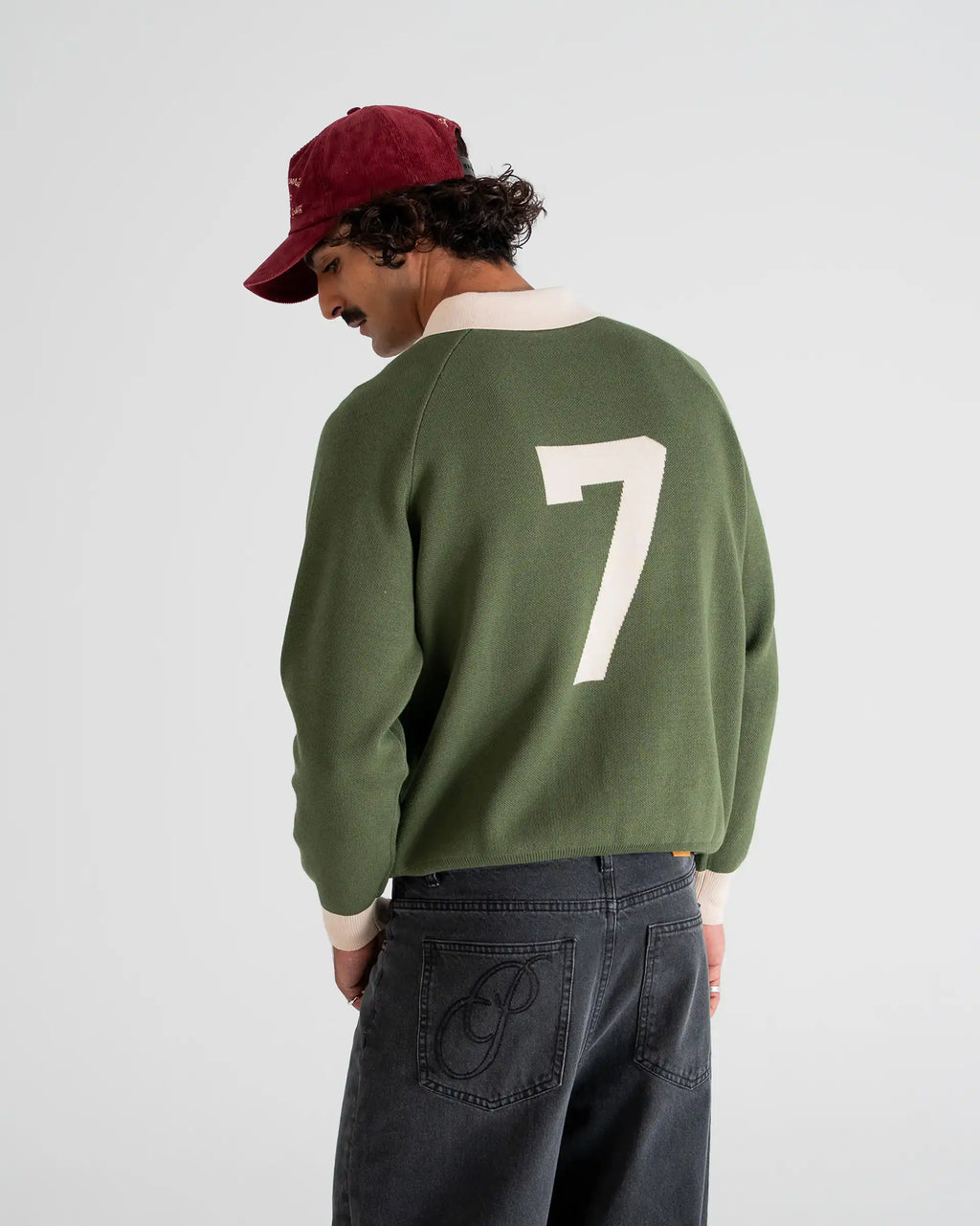 Cup Knitted Jersey Green PROHIBITED