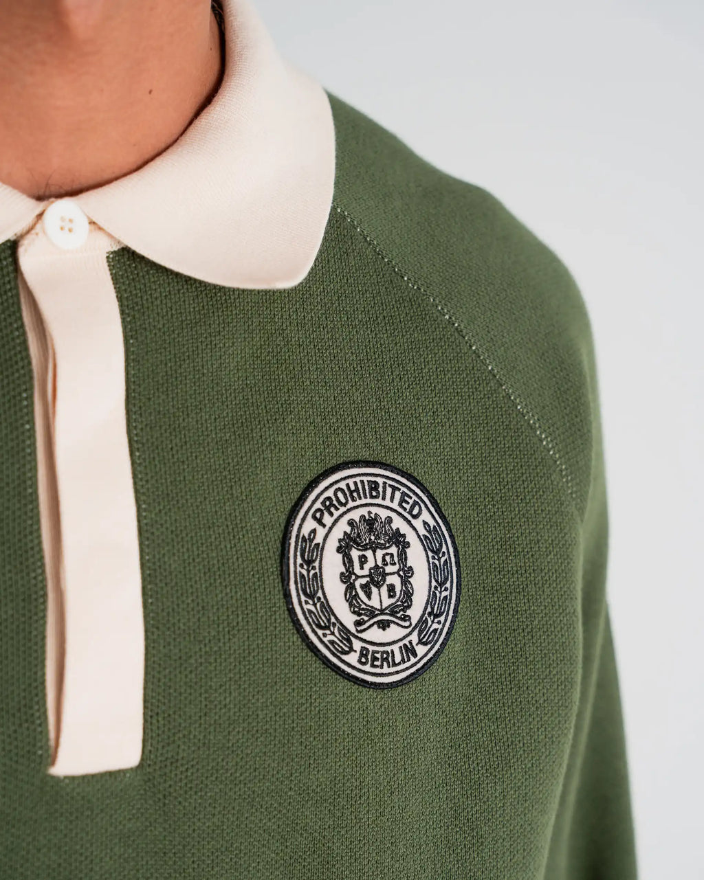 Cup Knitted Jersey Green PROHIBITED