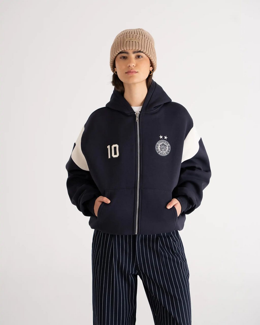 Cup Zip-Hoodie Dark Grey PROHIBITED