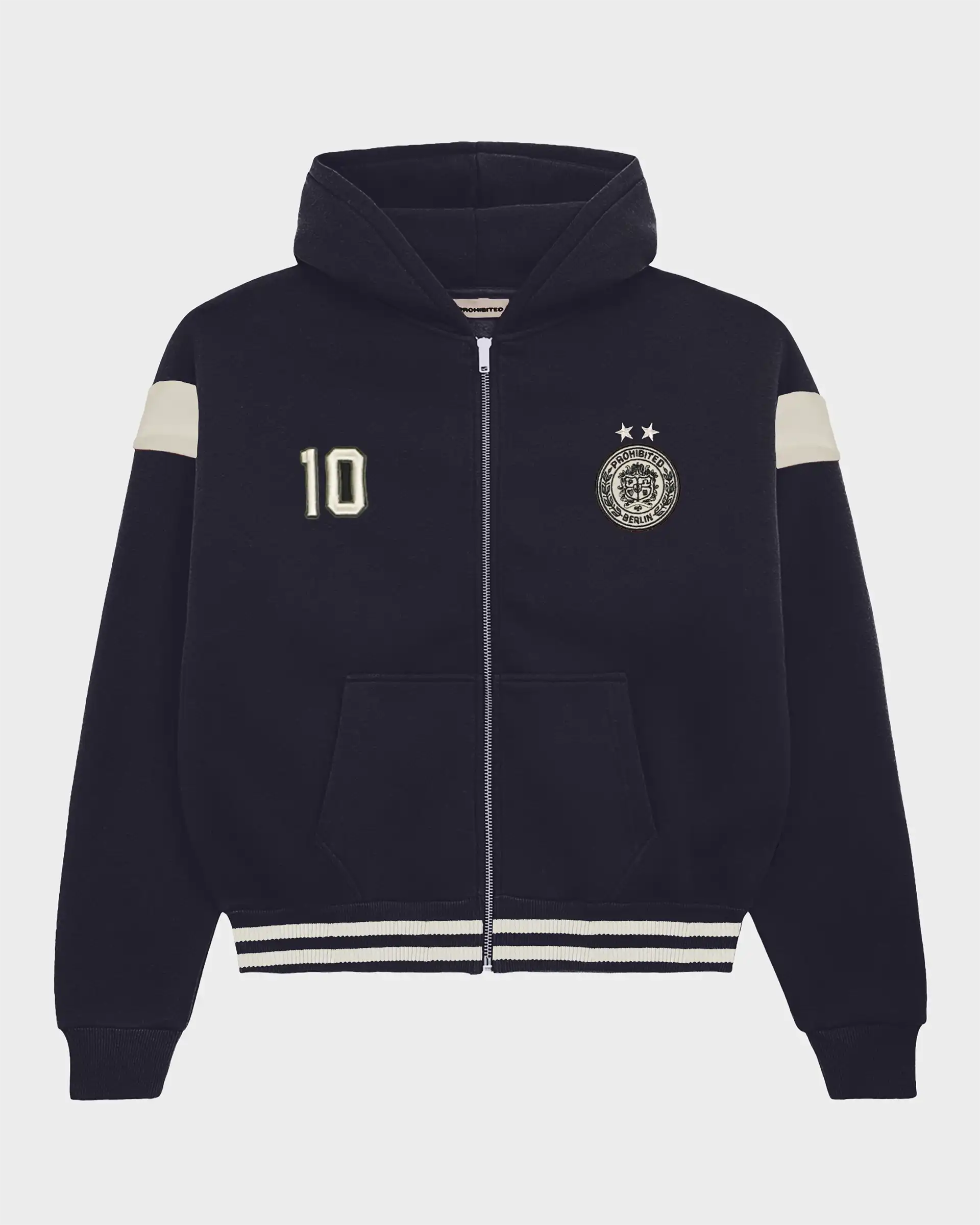 Cup Zip-Hoodie Dark Grey PROHIBITED