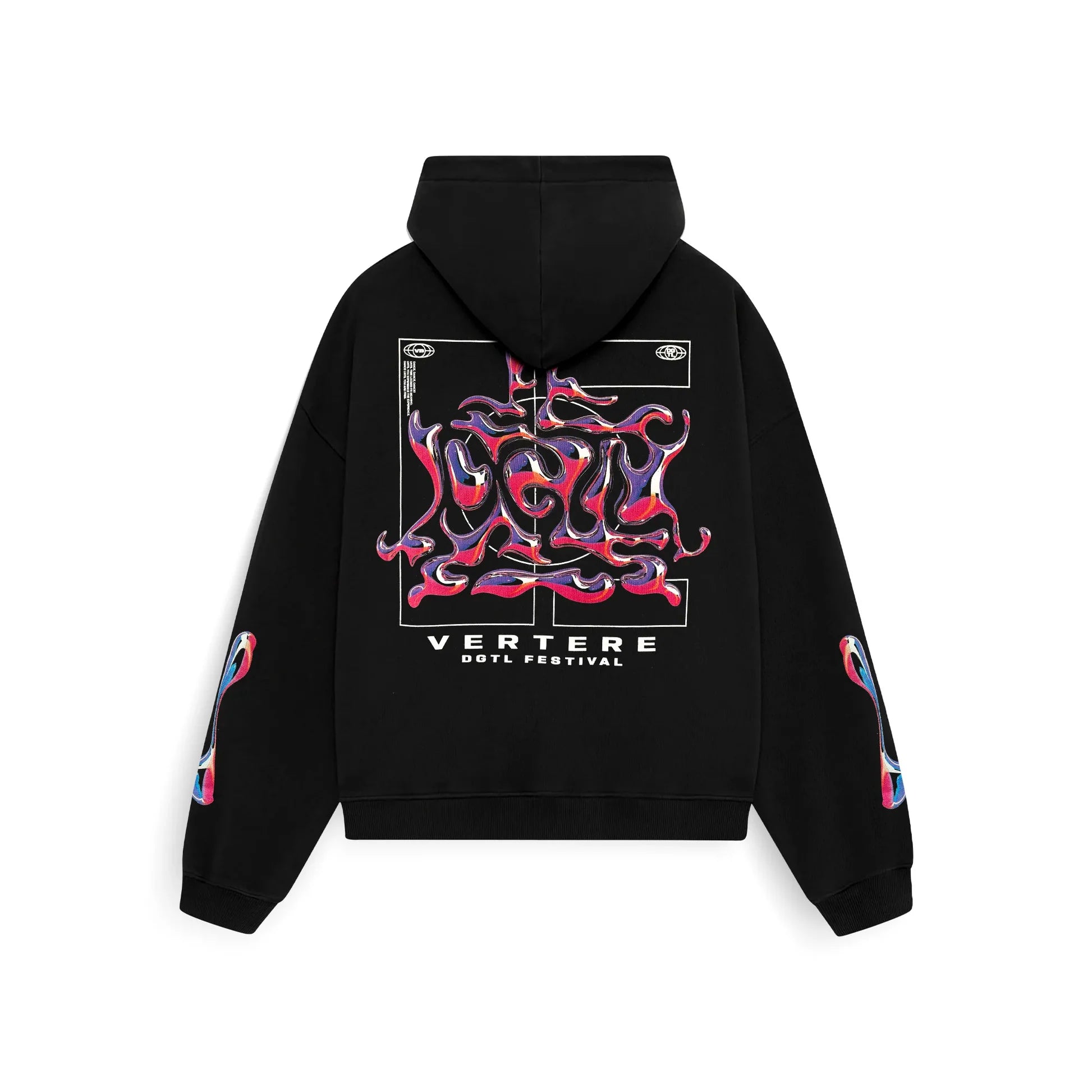 DGTL x VERTERE ADE HOODIE - BLACK