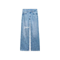 FLOWER JEANS - BLUE ON VACATION