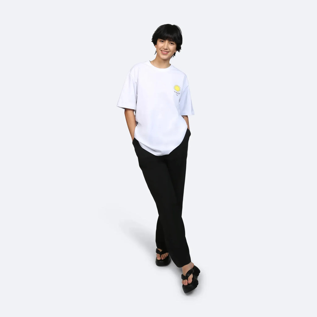 ANOTHER DAY IN PARADISE T-SHIRT - WHITE ON VACATION