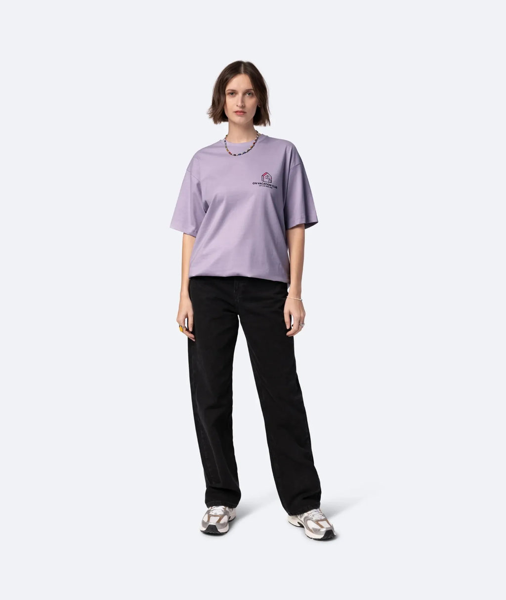 MI CASA T-SHIRT - LIGHT PURPLE ON VACATION