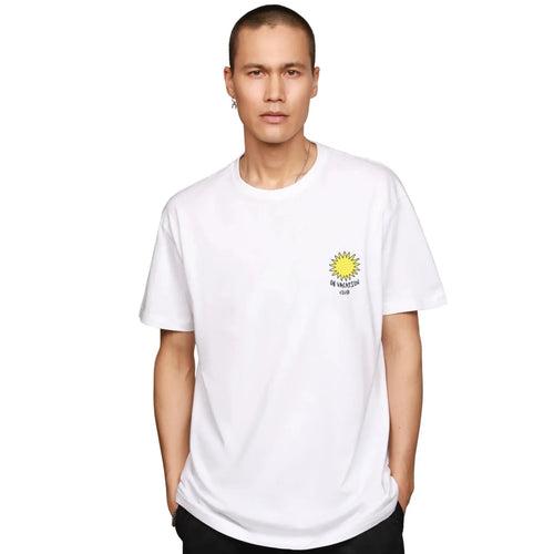 ANOTHER DAY IN PARADISE T-SHIRT - WHITE ON VACATION