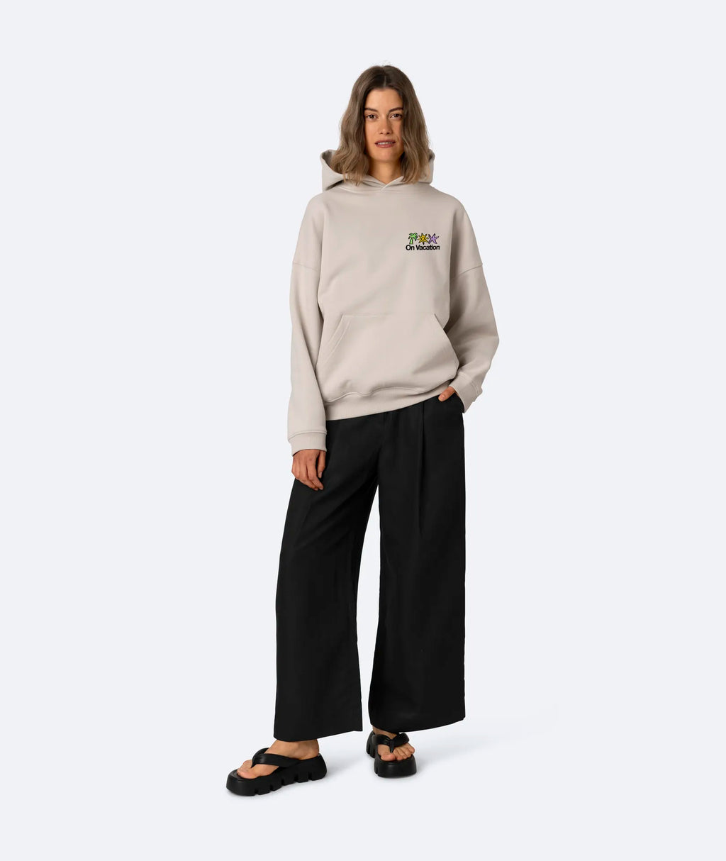 HOLIDAY SERVICE HOODIE - OFF WHITE ON VACATION