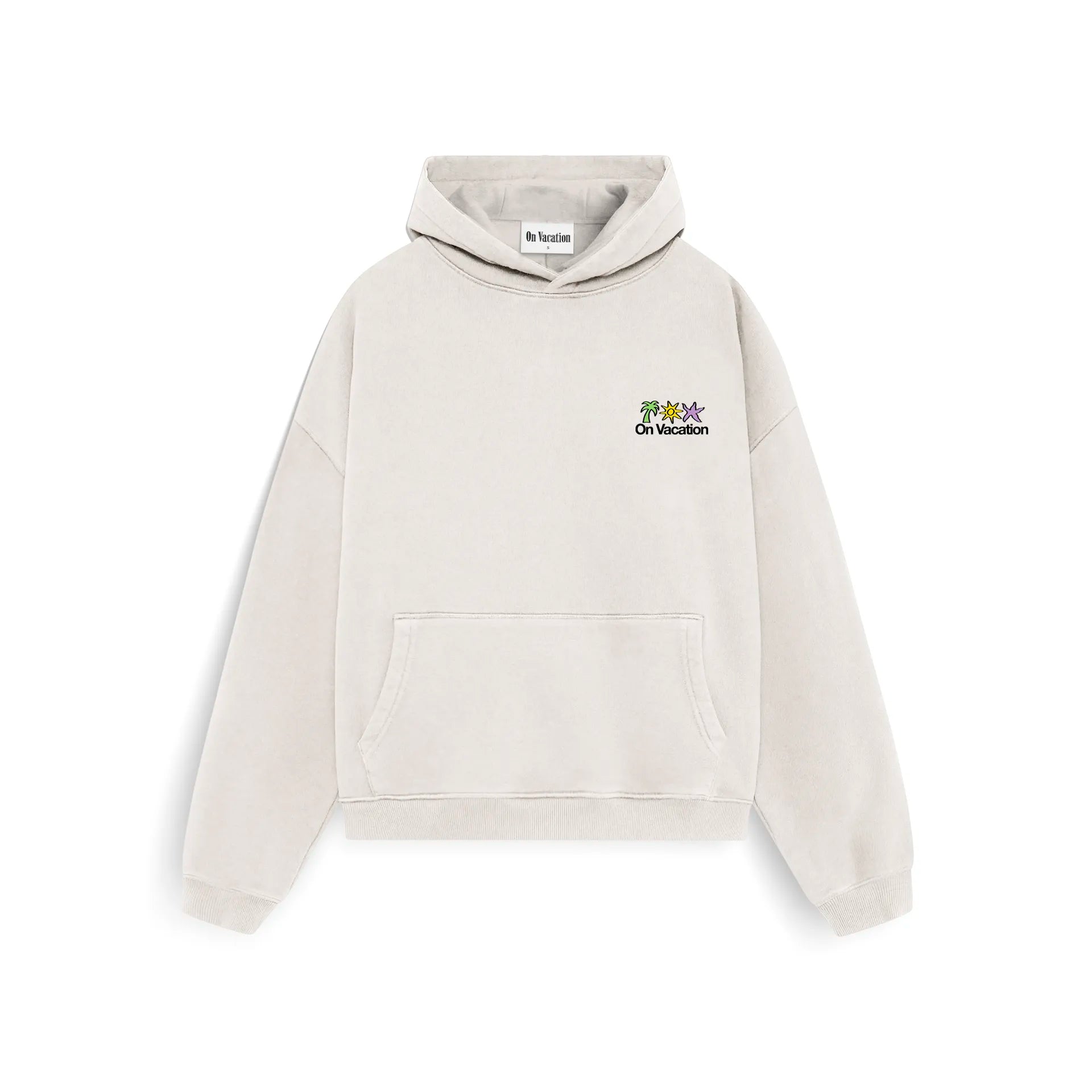 HOLIDAY SERVICE HOODIE - OFF WHITE ON VACATION