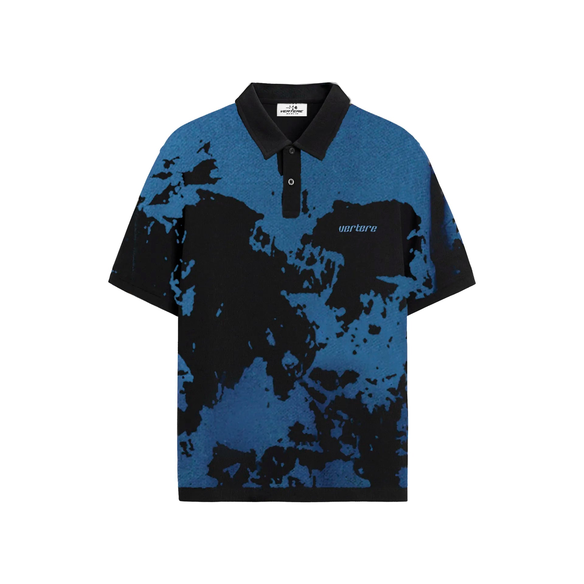 KNIT POLO - BLUE VERTERE BBERLIN