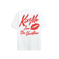 KISS ME T-SHIRT - WHITE ON VACATION