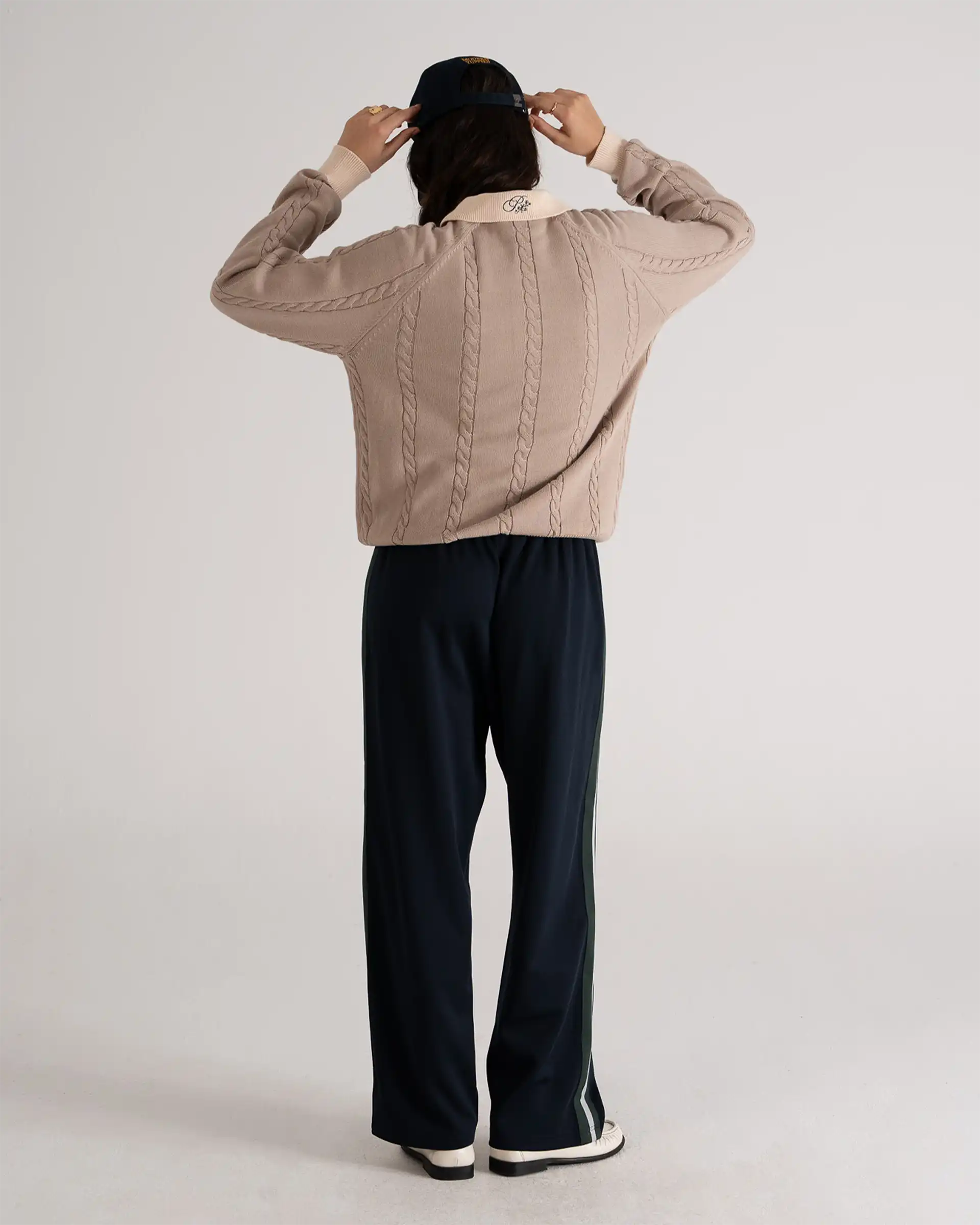 Legacy Knitted Jersey Beige PROHIBITED