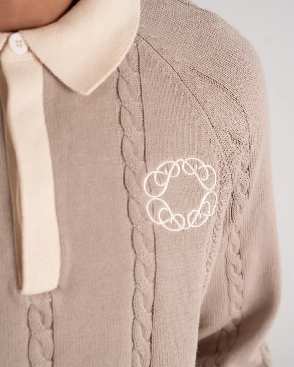 Legacy Knitted Jersey Beige PROHIBITED