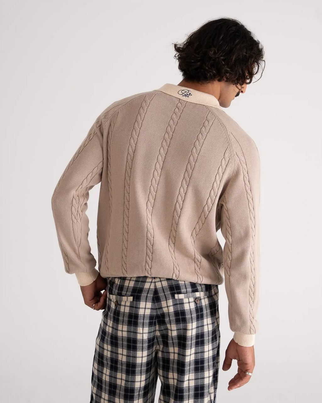 Legacy Knitted Jersey Beige PROHIBITED