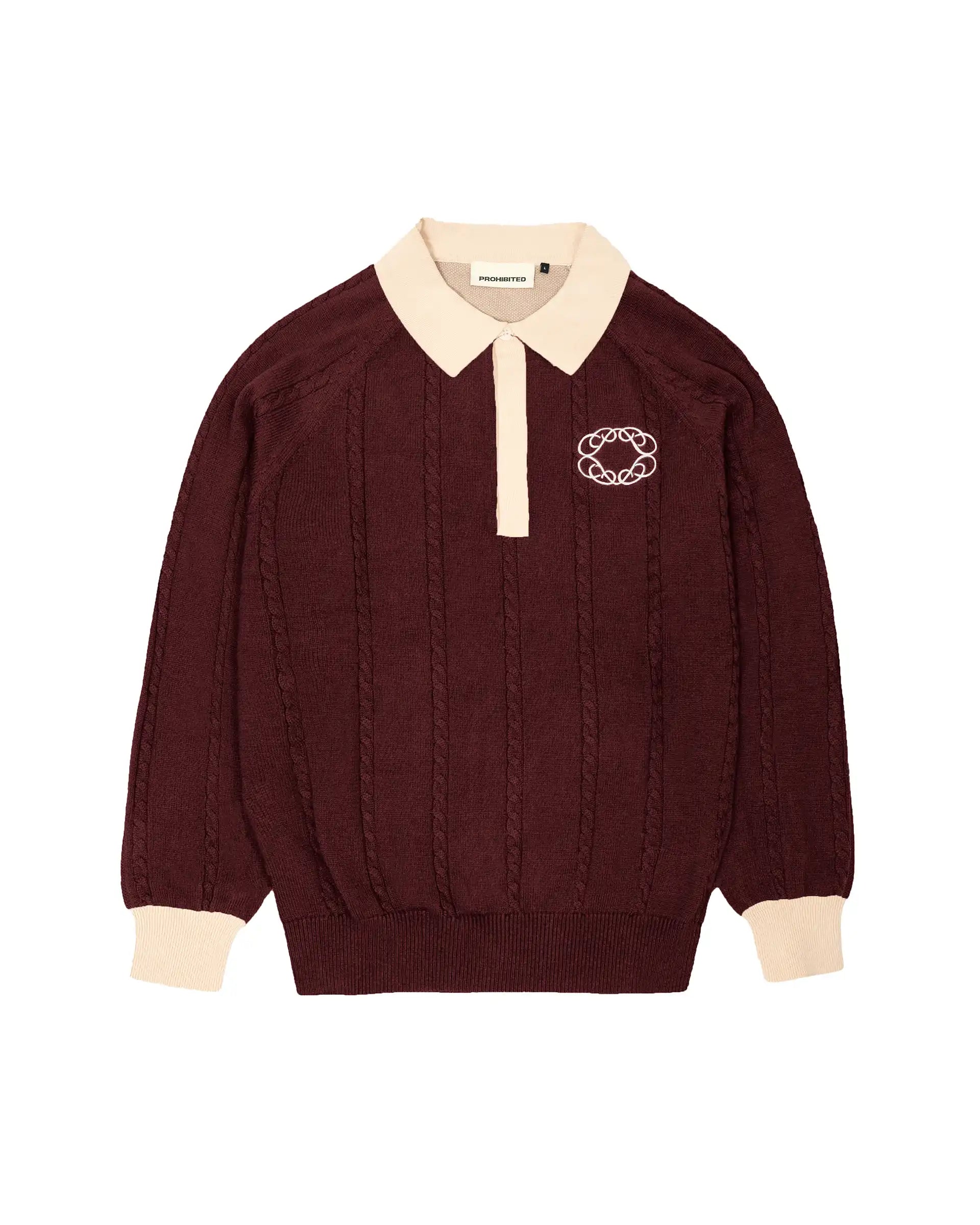 Legacy Knitted Jersey Bordeaux PROHIBITED