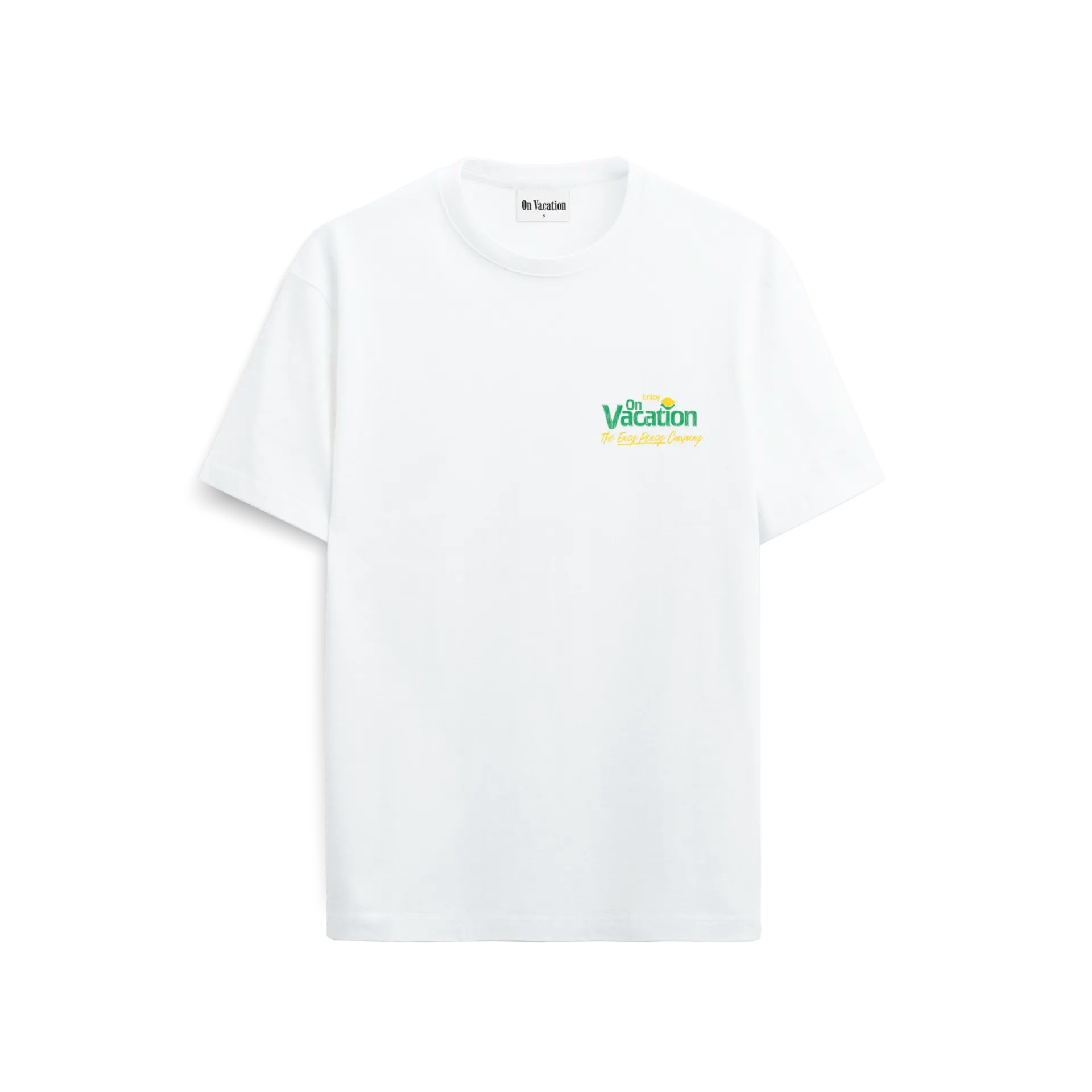 LEMONADE T-SHIRT - WHITE ON VACATION