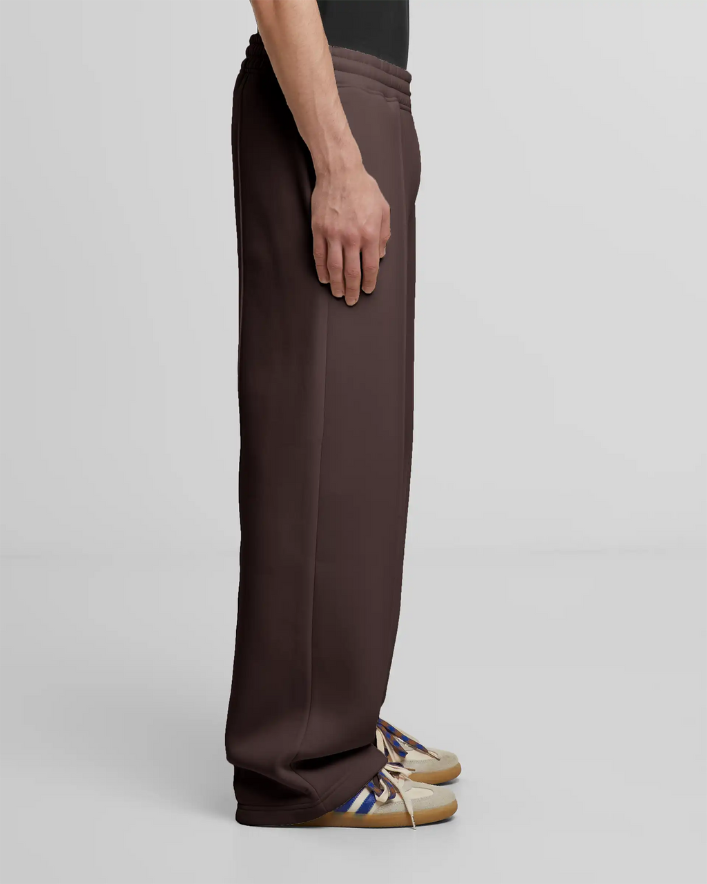 Loose Sweatpants Brown PROHIBITED