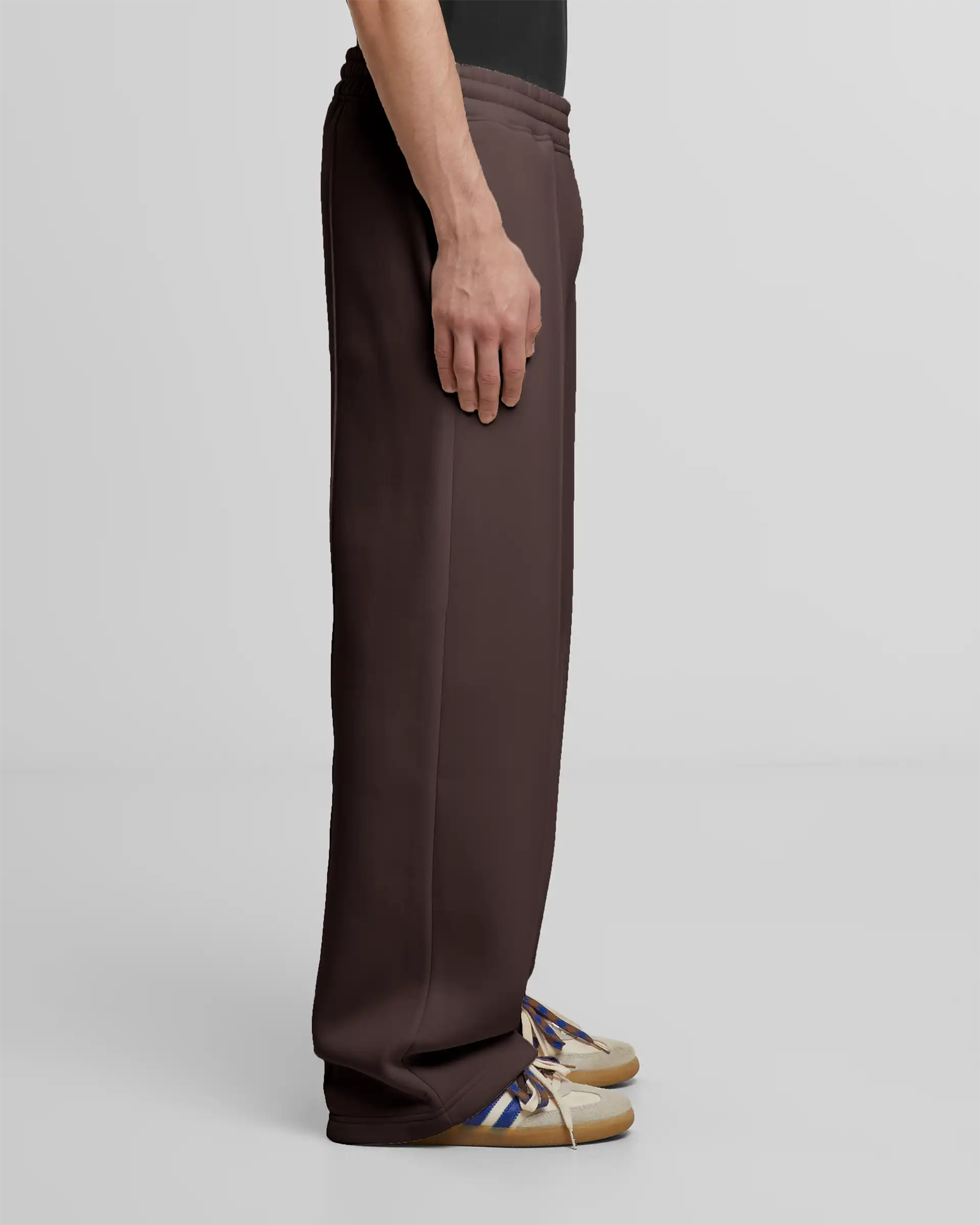 Loose Sweatpants Brown PROHIBITED