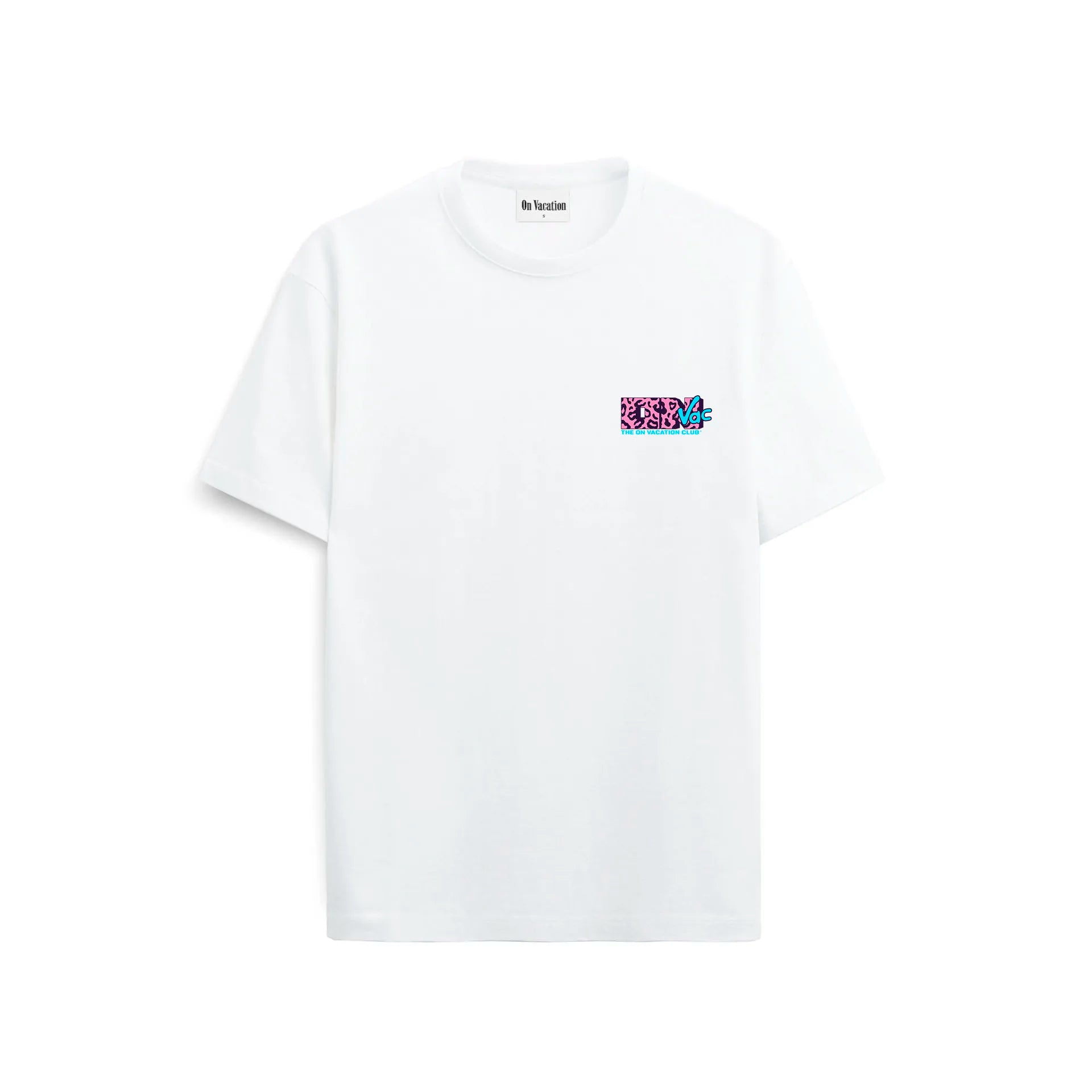 NEVER ENOUGH T-SHIRT - WHITE ON VACATION