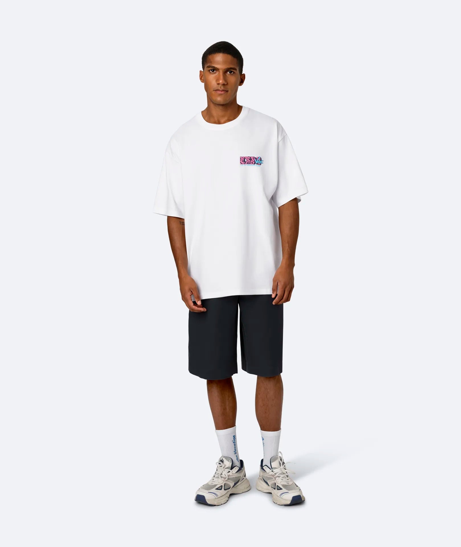 NEVER ENOUGH T-SHIRT - WHITE ON VACATION