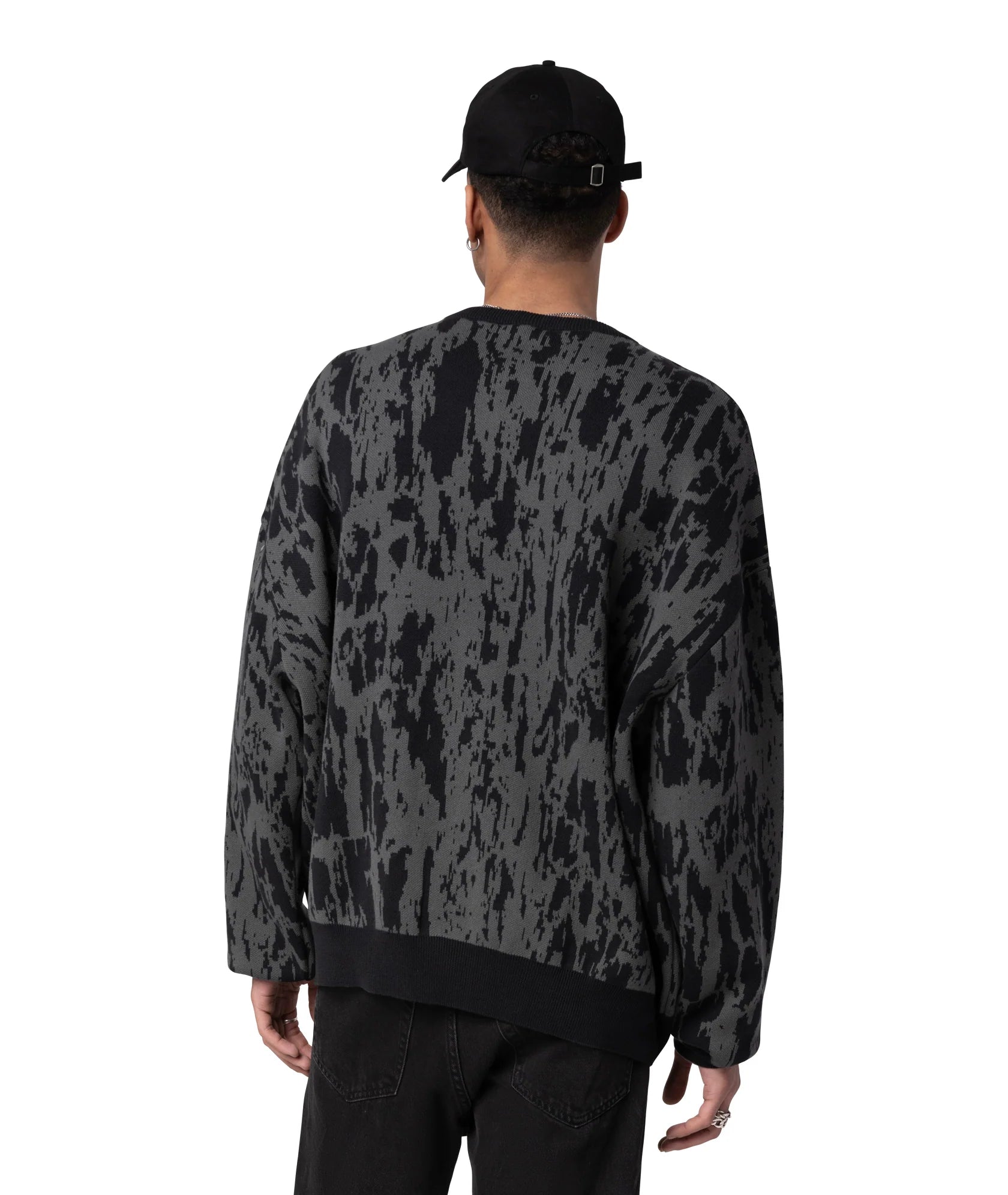 MARBLE KNIT SWEATER - GREY VERTERE BERLIN