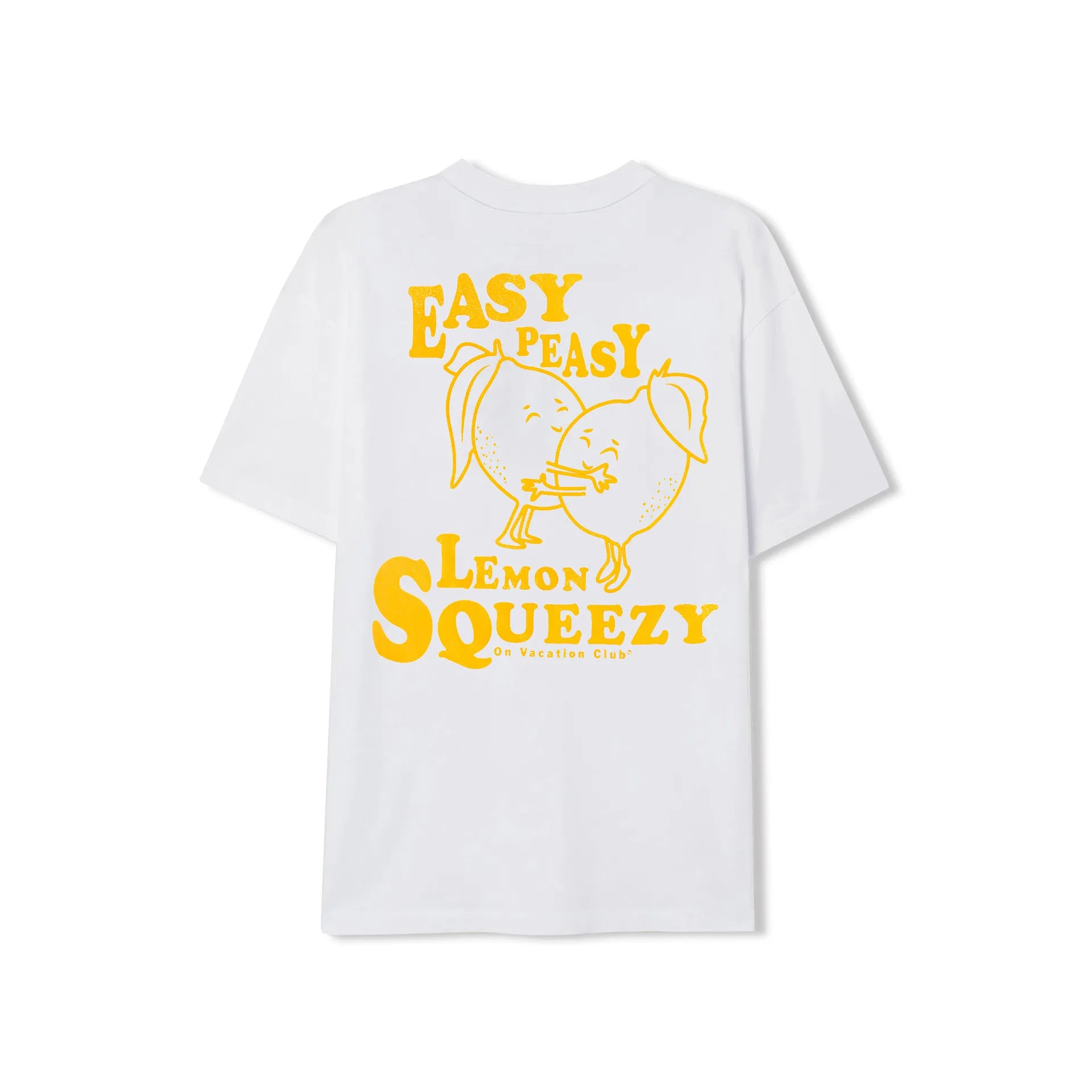 LEMON SQUEEZY T-SHIRT - WHITE ON VACATION
