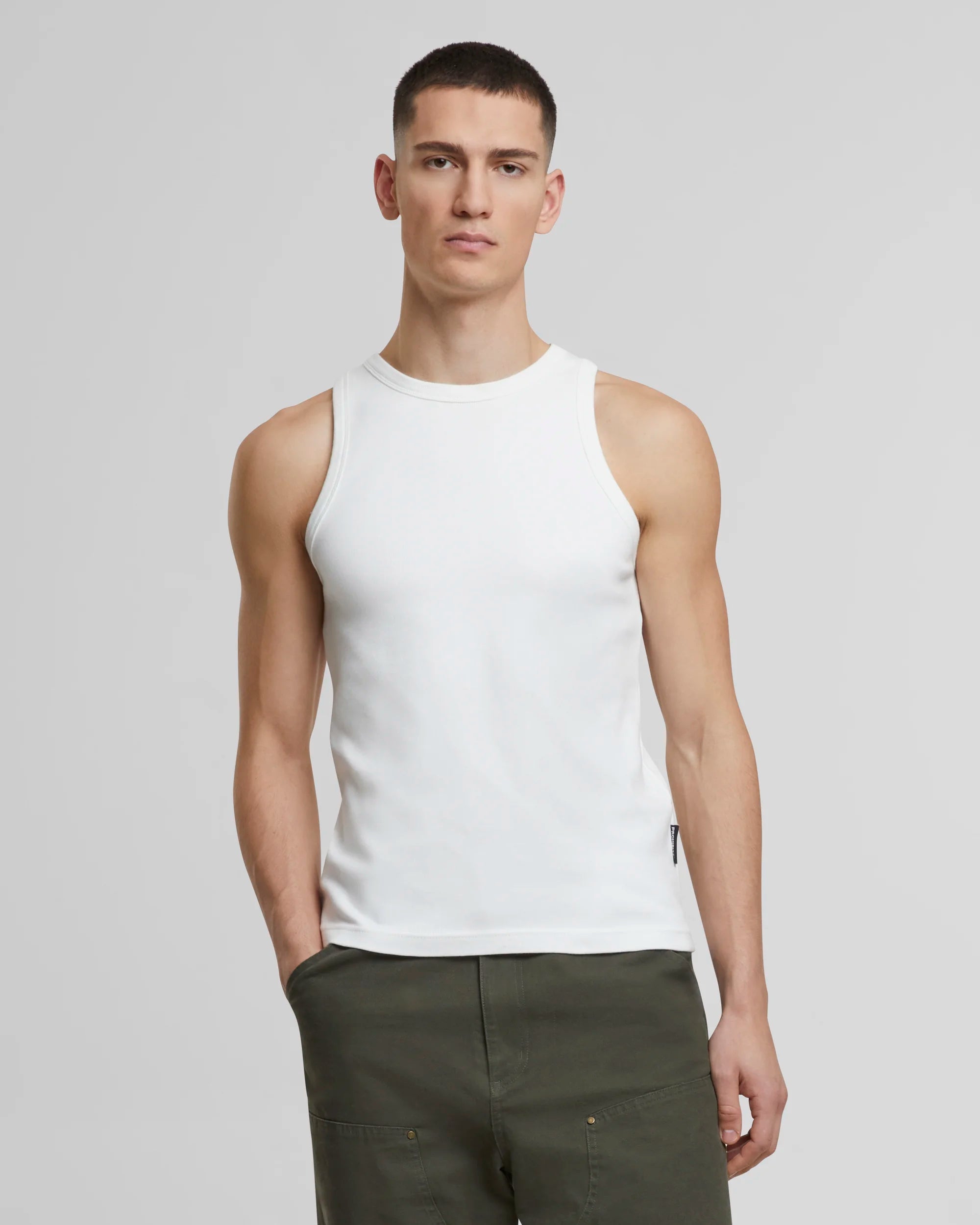 Tank Top White PROHIBITED