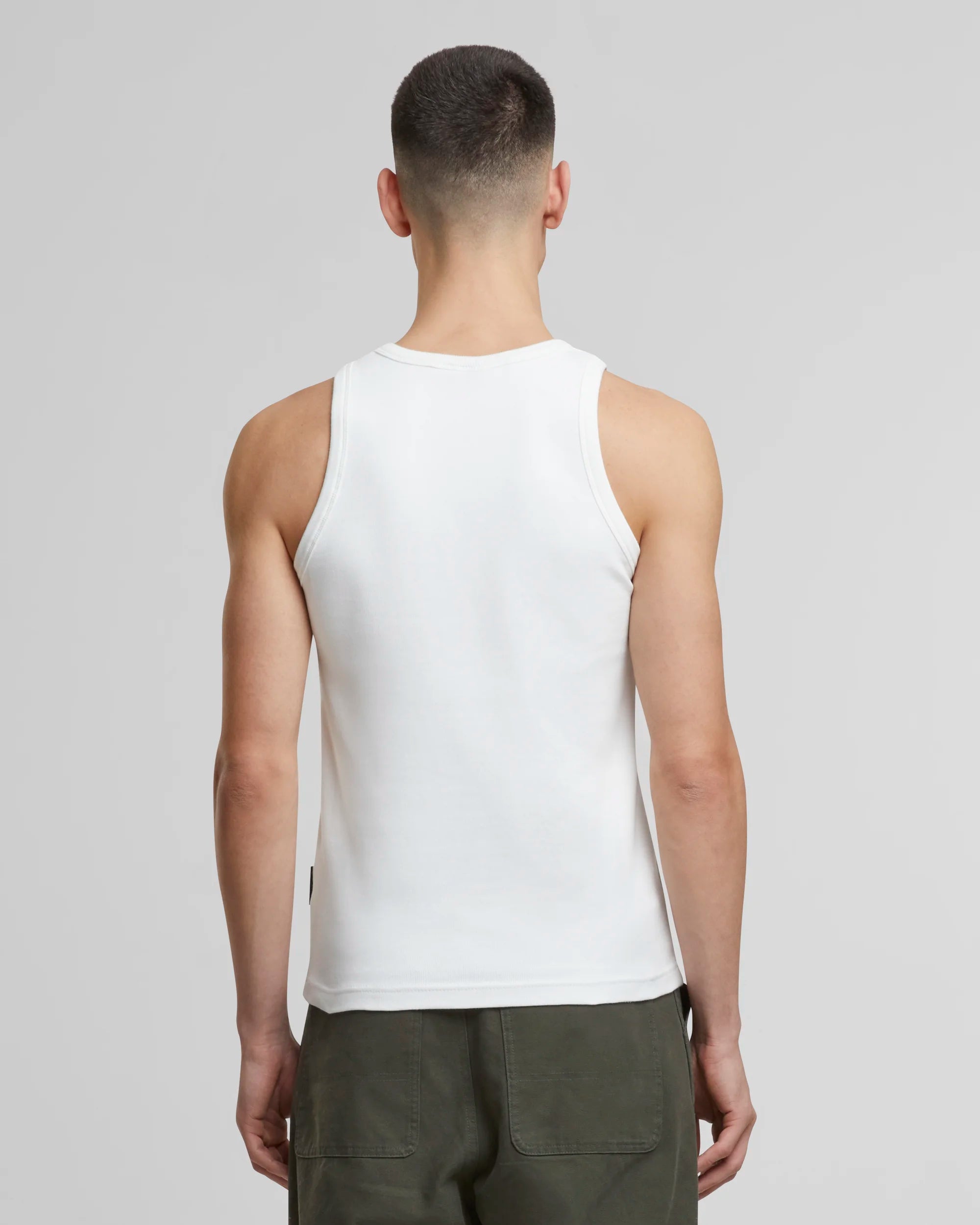 Tank Top White PROHIBITED