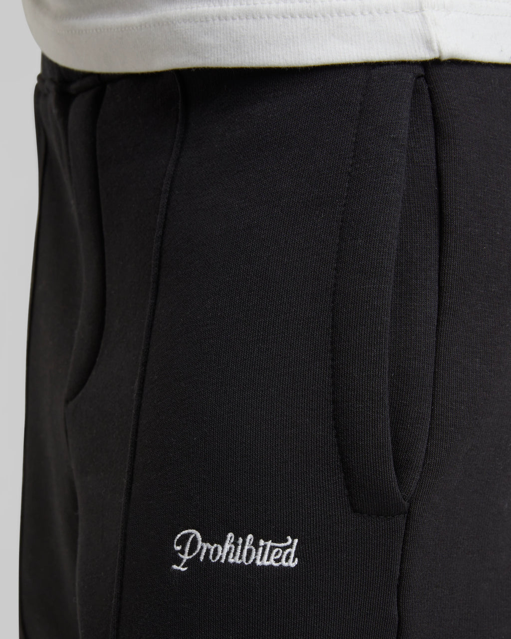 Loose Sweatpants Black PROHIBITED