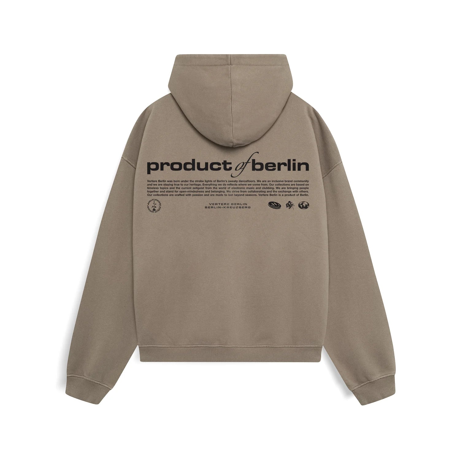 PRODUCT OF BERLIN HOODIE - OAK VERTERE BERLIN