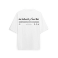 PRODUCT OF BERLIN T-SHIRT - WHITE VERTERE BERLIN