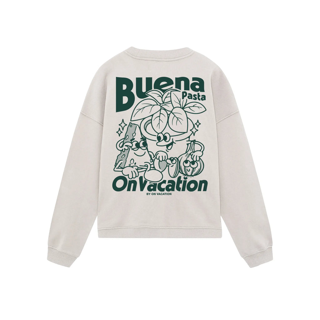 Pesto Club Sweater - Beige On Vacation