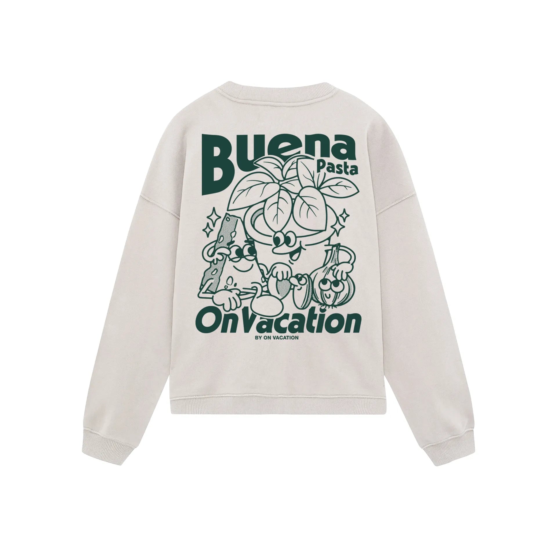 Pesto Club Sweater - Beige On Vacation