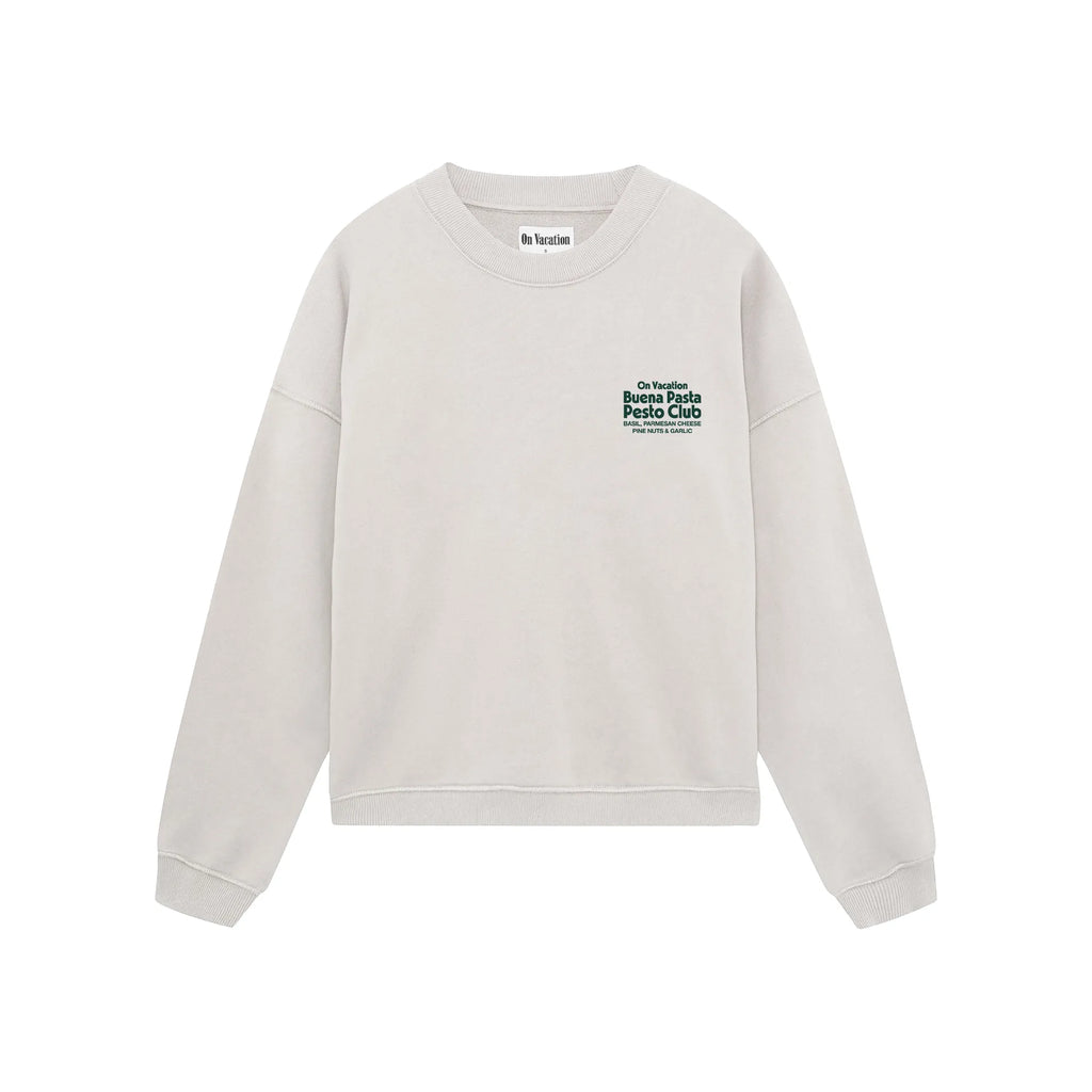 Pesto Club Sweater - Beige On Vacation